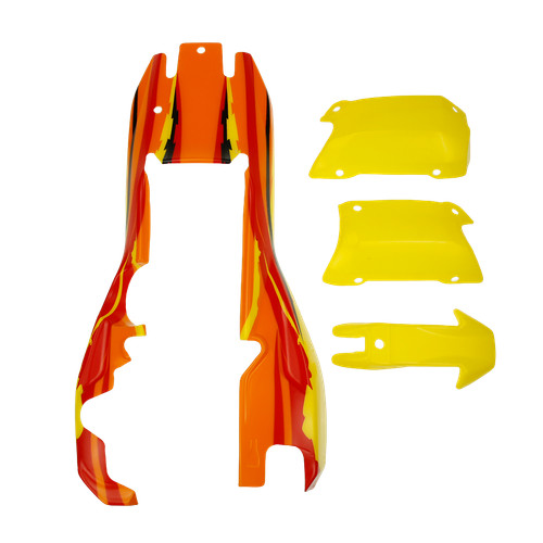 Orange vollkarosserie set für - vollkarosserie-set,
